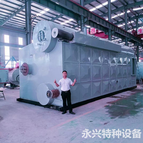 25噸雙鍋筒蒸汽鍋爐